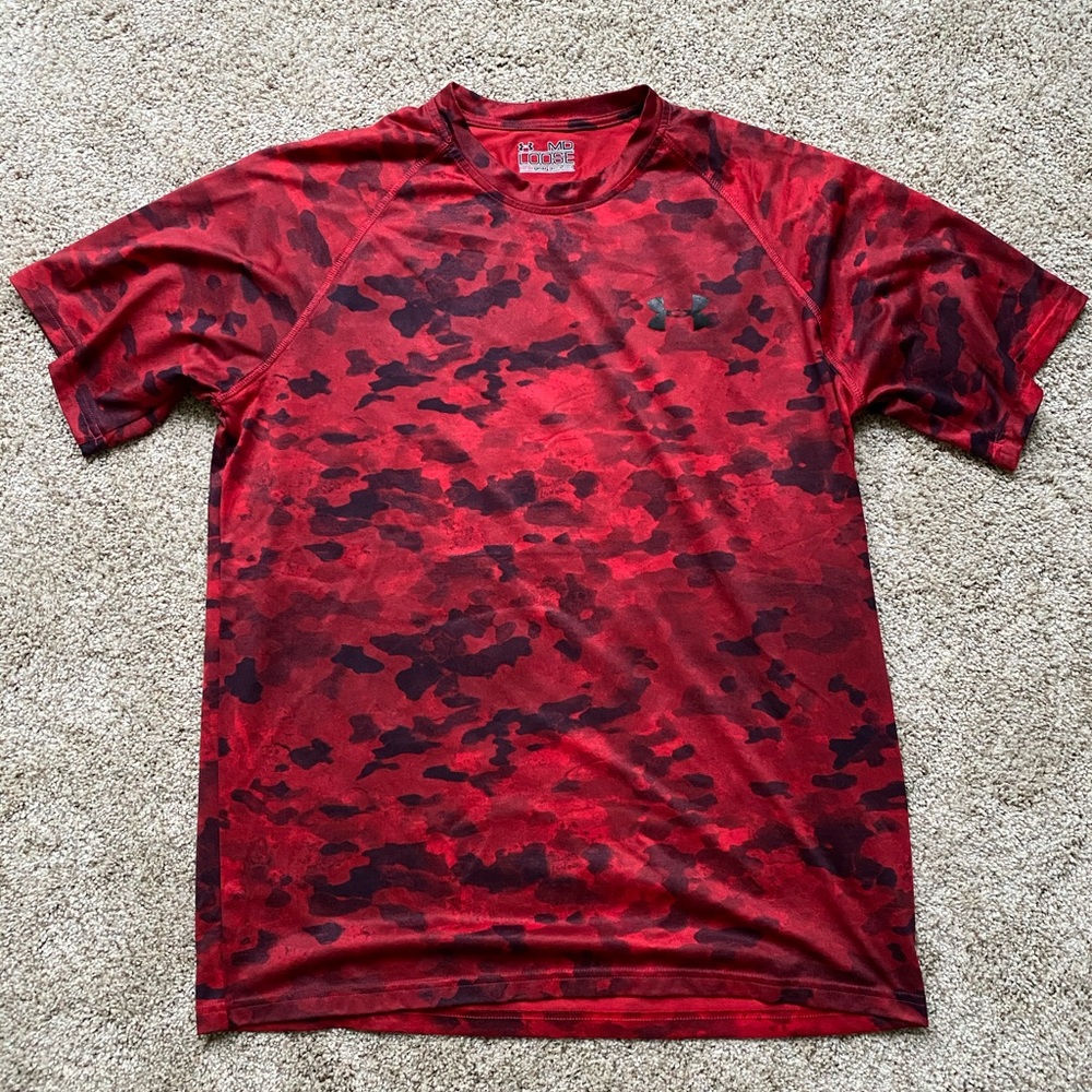 Red Under Armour Tee